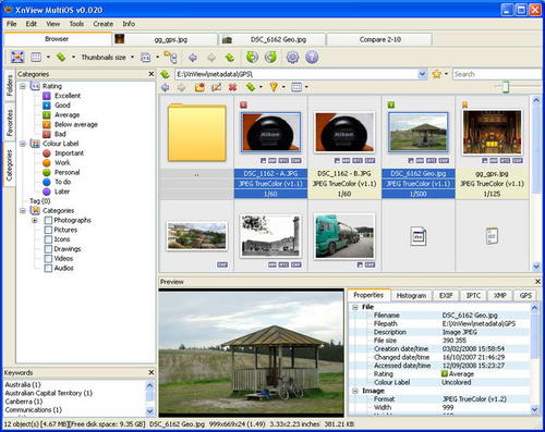 图片浏览器XnviewMP电脑免费 v0.96.4