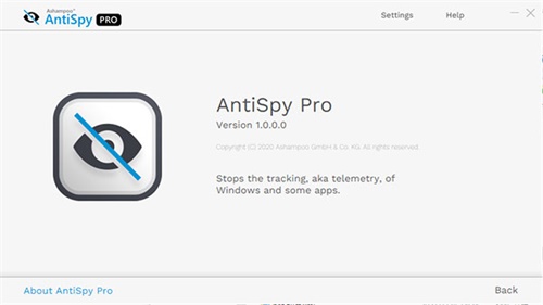 Ashampoo AntiSpy Pro破解版 v1.0 无限制版