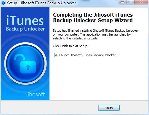 Jihosoft iTunes Backup Unlocker(iTunes备份解锁器) v3.0.4.0 绿色中文版