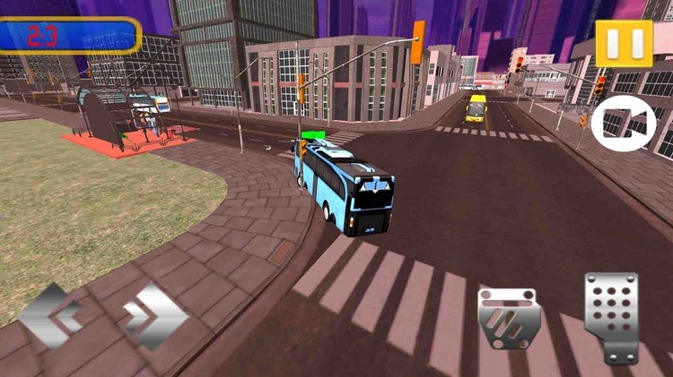 城市公交车驾驶模拟游戏去广告版 v1.0.0